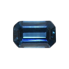 Blue Sapphire - Emerald Cut 5.53 Ct.