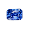 Blue Sapphire - Emerald Shape 8.75 Carats