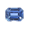 Blue Sapphire - Emerald Cut 3.54 Ct.