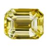 Yellow Sapphire - Emerald Cut 5.54 Carats