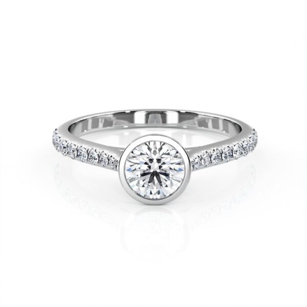 Elegant Platinum Diamond Ring - 8.05 Carats