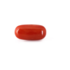 Coral Gemstone - Capsule Shape 5.15 Carat
