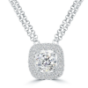 Diamond Solitaire Pendant - Round 0.80 Carats