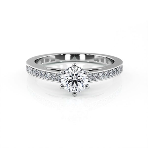 Platinum Diamond Ring - 5.00 Carat
