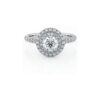 Classic Halo Diamond Ring