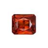Hessonite Gemtone - Emerald Shape 8.15 Carat