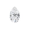 Brilliant Cut Moissanite Stone - Pear Shape 3.73 Carat