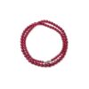 Ruby Necklace - Round Shape 5mm