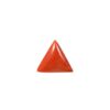 Coral Gemstone - Triangular Cut 4.75 Carat