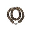 Smoky Quartz Necklace - Round Shape 12mm