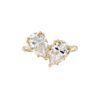 Elegant Moissanite Diamond Ring - Pear Shape