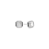 Moissanite Solitaire Studs - Princess Cut 1.40 Carat