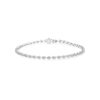 18K White Gold Diamond Bracelet 2.55 Carat