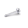 Solitaire Moissanite Nose Pin - 0.020 Carats