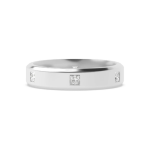 Buy White Gold Mens Moissanite Ring