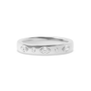 Shope White Gold Mens Moissanite Ring